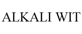 ALKALI WIT trademark