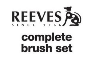 REEVES SINCE 1766 COMPLETE BRUSH SET trademark