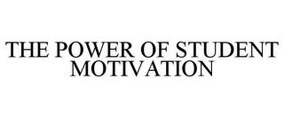 THE POWER OF STUDENT MOTIVATION trademark