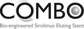 COMBO BIO-ENGINEERED SIROLIMUS ELUTING STENT trademark