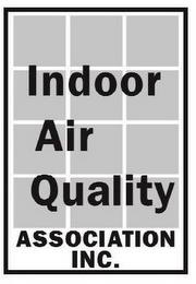 INDOOR AIR QUALITY ASSOCIATION INC. trademark