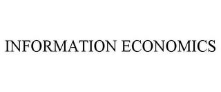 INFORMATION ECONOMICS trademark