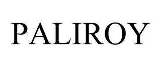 PALIROY trademark