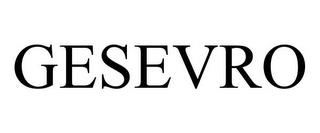 GESEVRO trademark