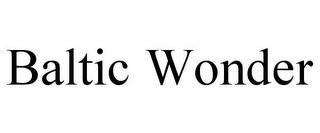 BALTIC WONDER trademark