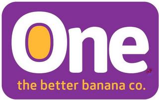 ONE THE BETTER BANANA CO. trademark