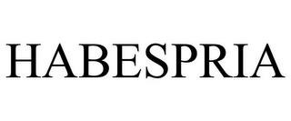 HABESPRIA trademark