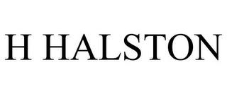 H HALSTON trademark