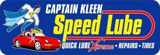 CAPTAIN KLEEN SPEED LUBE QUICK LUBE XTREME REPAIRS TIRES trademark