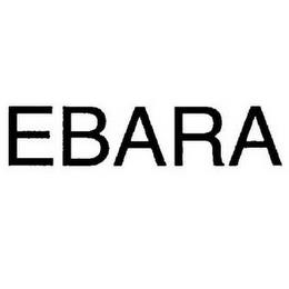 EBARA trademark