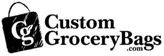 CG CUSTOM GROCERYBAGS .COM trademark