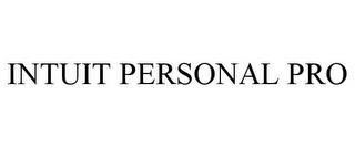 INTUIT PERSONAL PRO trademark