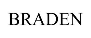 BRADEN trademark