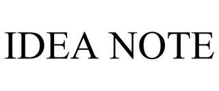 IDEA NOTE trademark