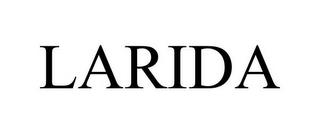 LARIDA trademark