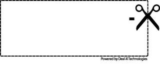 X POWERED BY DEAL-X TECHNOLOGIES trademark