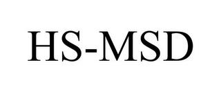 HS-MSD trademark