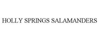 HOLLY SPRINGS SALAMANDERS trademark