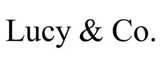 LUCY & CO. trademark