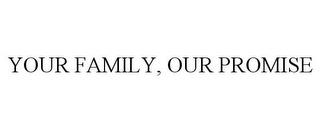 YOUR FAMILY, OUR PROMISE trademark