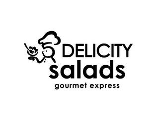 DELICITY SALADS GOURMET EXPRESS trademark