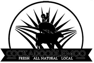 COCKADOODLEMOO FRESH ALL NATURAL LOCAL trademark