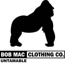 BOB MAC CLOTHING CO. UNTAMABLE trademark