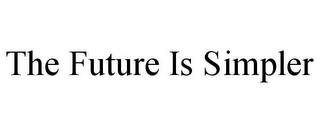 THE FUTURE IS SIMPLER trademark