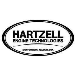 HARTZELL ENGINE TECHNOLOGIES MONTGOMERY, ALABAMA USA trademark