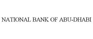 NATIONAL BANK OF ABU-DHABI trademark