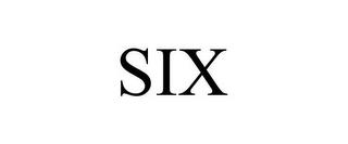 SIX trademark