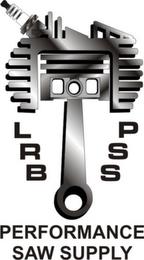 LRB PSS PERFORMANCE SAW SUPPLY trademark