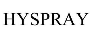 HYSPRAY trademark