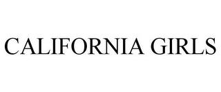 CALIFORNIA GIRLS trademark