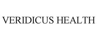 VERIDICUS HEALTH trademark