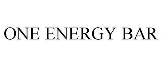 ONE ENERGY BAR trademark