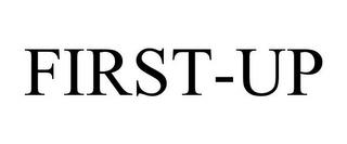 FIRST-UP trademark