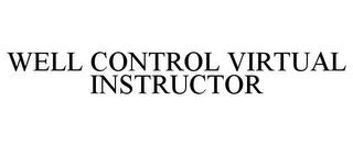 WELL CONTROL VIRTUAL INSTRUCTOR trademark