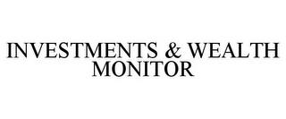 INVESTMENTS & WEALTH MONITOR trademark