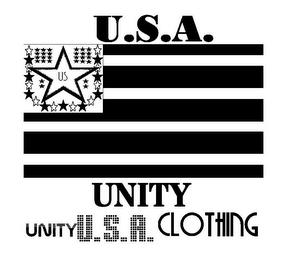 U.S.A. US UNITY UNITYU.S.A. CLOTHING trademark