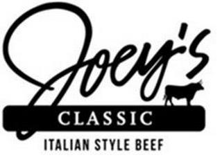 JOEY'S CLASSIC ITALIAN STYLE BEEF trademark