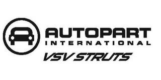 AUTOPART INTERNATIONAL VSV STRUTS trademark