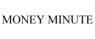 MONEY MINUTE trademark