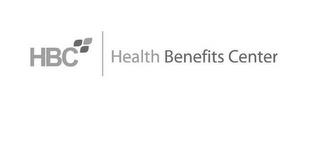 HBC HEALTH BENEFITS CENTER trademark