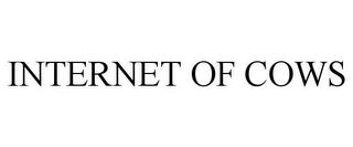 INTERNET OF COWS trademark