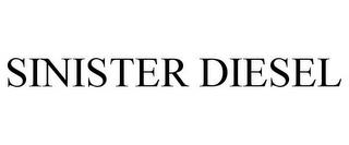 SINISTER DIESEL trademark