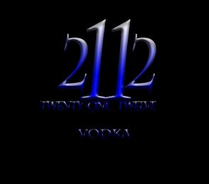 2112 TWENTY-ONE TWELVE VODKA trademark