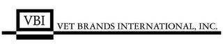 VBI VET BRANDS INTERNATIONAL, INC. trademark