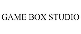 GAME BOX STUDIO trademark