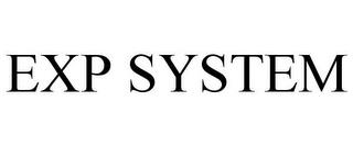 EXP SYSTEM trademark